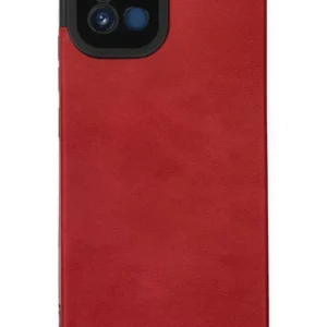 Newface Samsung Galaxy A03 Kılıf Loop Deri Silikon - Kırmızı