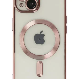 Newface İphone 14 Plus Kılıf Kross Magneticsafe Kapak - Rose