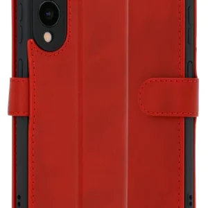 Newface Samsung Galaxy S25 Edge Trend S Plus Kapaklı Kılıf - Kırmızı