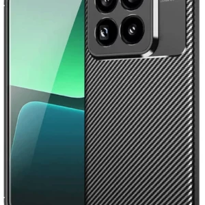 Newface Xiaomi Mi 15 Pro Kılıf Auto Focus Karbon Kapak - Siyah