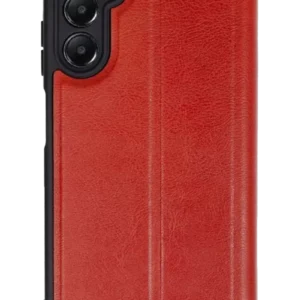 Newface Samsung Galaxy A56 Kılıf Flip Cover - Kırmızı