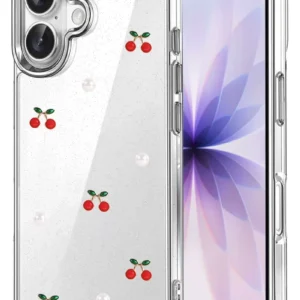 Newface Apple İphone 16 Plus Fiyonk Desenli Kapak - Desen 9