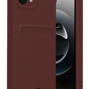 Newface Apple İphone 16e Kelvin Kartvizitli Silikon - Bordo