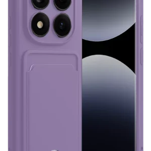 Newface Xiaomi Redmi Note 14 Pro Plus Kelvin Kartvizitli Silikon - Lila