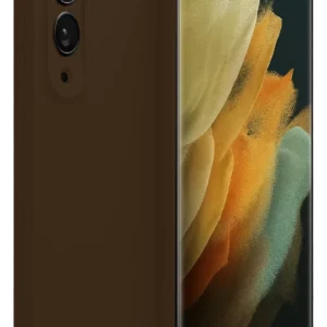 Newface Samsung Galaxy S25 Edge First Silikon - Kahverengi