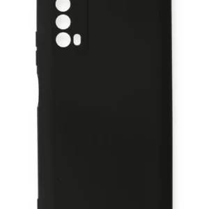 Newface Huawei P Smart 2021 Kılıf Nano İçi Kadife Silikon - Siyah