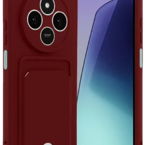 Newface Xiaomi Redmi 14c Kelvin Kartvizitli Silikon - Bordo