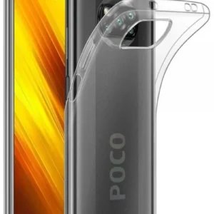 Newface Xiaomi Pocophone X3 Kılıf Lüx Şeffaf Silikon