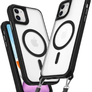 Newface İphone 11 Kılıf Enka Magsafe Silikon Kılıf - Siyah