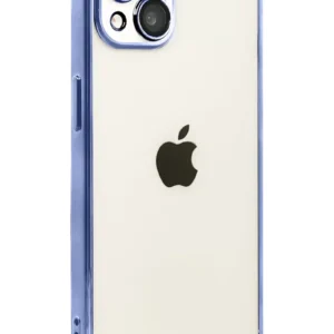 Newface Apple İphone 15 Razer Lensli Silikon - Açık Mavi