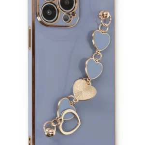 Newface İphone 14 Pro Kılıf Esila Silikon - Gri