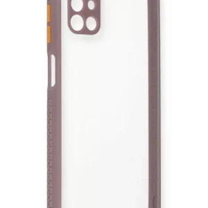 Newface Samsung Galaxy M51 Kılıf Miami Şeffaf Silikon - Açık Mor