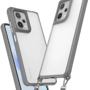 Newface Xiaomi Redmi Note 12 Pro 5g Kılıf Penta Silikon Kılıf - Titan Gri