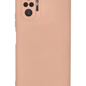 Newface Xiaomi Redmi Note 10 Pro Kılıf Nano İçi Kadife Silikon - Pudra