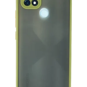 Newface Realme C21 Kılıf Montreal Silikon Kapak - Açık Yeşil