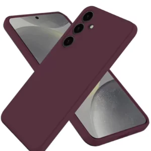 Newface Samsung Galaxy A26 Kılıf First Silikon - Mürdüm