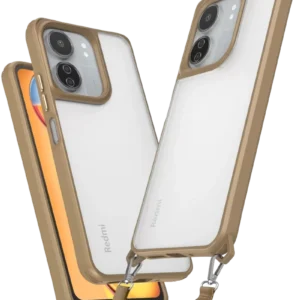 Newface Xiaomi Redmi 13c Kılıf Penta Silikon Kılıf - Çöl Titanyum