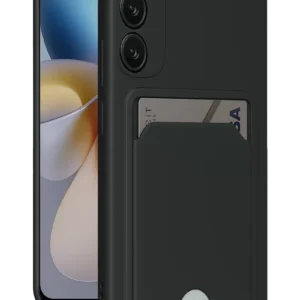 Newface Samsung Galaxy A26 Kılıf Kelvin Kartvizitli Silikon - Siyah