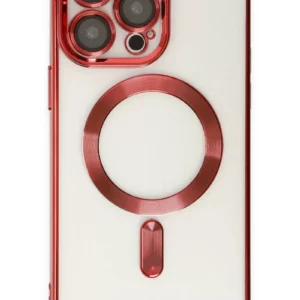 Newface İphone 15 Pro Max Kılıf Kross Magneticsafe Kapak - Kırmızı