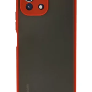 Newface Xiaomi Mi 11 Lite Kılıf Montreal Silikon Kapak - Kırmızı