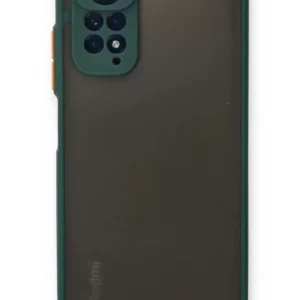 Newface Xiaomi Redmi Note 11 Kılıf Montreal Silikon Kapak - Yeşil