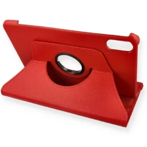 Newface Xiaomi Redmi Pad 2 Kılıf 360 Tablet Deri Kılıf - Kırmızı