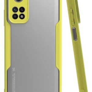 Newface Xiaomi Mi 10t Pro Kılıf Platin Silikon - Sarı