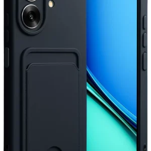 Newface Realme Note 60 Kelvin Kartvizitli Silikon - Siyah