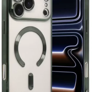 Newface Apple İphone 17 Pro Kross Magneticsafe Kapak - Koyu Yeşil