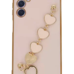 Newface Samsung Galaxy A24 4g Kılıf Esila Silikon - Pudra