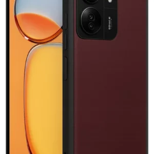 Newface Xiaomi Redmi 13c Kılıf Aras Deri Kapak - Bordo