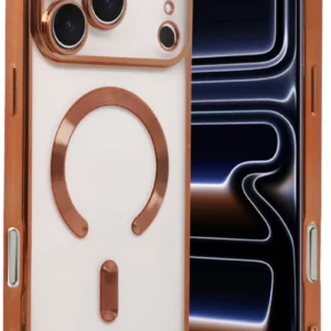 Newface Apple İphone 17 Pro Max Kross Magneticsafe Kapak - Turuncu