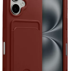 Newface Apple İphone 17 Kelvin Kartvizitli Silikon - Bordo