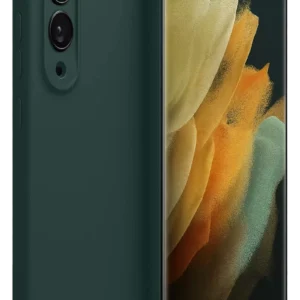 Newface Samsung Galaxy S25 Edge First Silikon - Koyu Yeşil