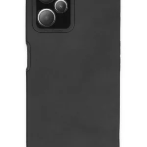 Newface Realme C35 Kılıf Loop Deri Silikon - Siyah