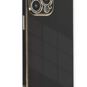 Newface İphone 15 Pro Kılıf Volet Silikon - Siyah