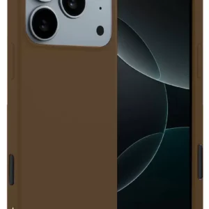 Newface Apple İphone 17 Pro First Silikon - Kahverengi