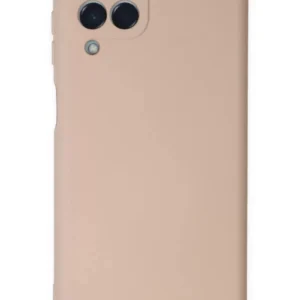 Newface Samsung Galaxy M33 Kılıf Nano İçi Kadife Silikon - Pudra
