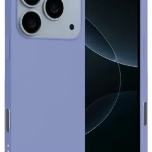 Newface Apple İphone 17 Pro Nano İçi Kadife Silikon - Lila