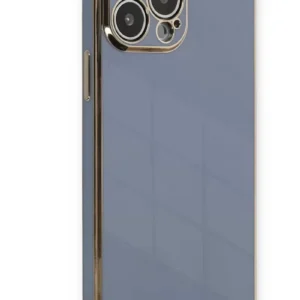 Newface İphone 15 Pro Kılıf Volet Silikon - Mavi