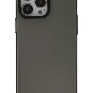 Newface İphone 14 Pro Kılıf Anka Pc Sert Metal Kapak - Siyah