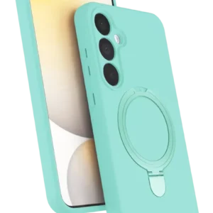 Newface Samsung Galaxy A25 5g Regal Magsafe Standlı Kapak - Su Yeşili