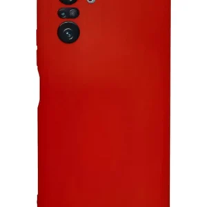 Newface Xiaomi Poco F3 Kılıf Nano İçi Kadife Silikon - Kırmızı