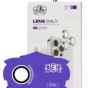 Newface Apple İphone 17 Air Bilvis Titan Kamera Lens - Gümüş