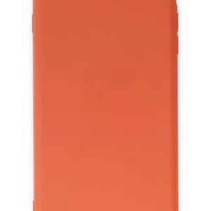 Newface İphone 7 Plus Kılıf Nano İçi Kadife Silikon - Turuncu