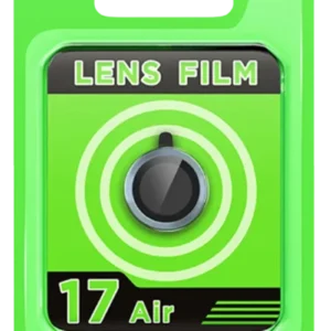 Newface Apple İphone 17 Air Raze Metal Kamera Lens - Mavi