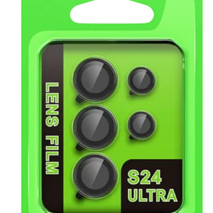 Newface Samsung Galaxy S24 Ultra Raze Metal Kamera Lens - Siyah