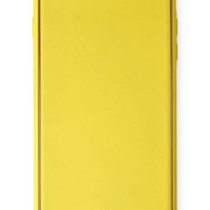 Newface İphone 7 Plus Kılıf Coco Deri Silikon Kapak - Sarı