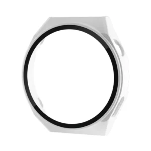 Newface Huawei Watch Gt3 Pro 43mm Dota Camlı Kasa Ekran Koruyucu - Uzay Grisi