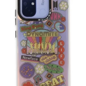 Newface Xiaomi Redmi 12c Kılıf Estoril Desenli Kapak - Estoril - 14